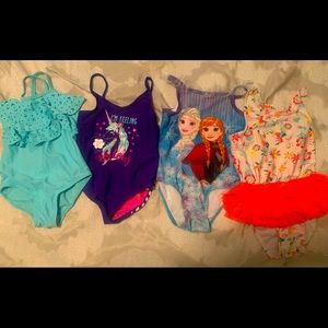 Lot of Girls Bathing Suits size 3T